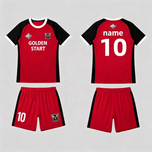 Maillot de football 2026 personnalisé imprimé par transfert thermique, short respirant à séchage rapide, uniforme d'équipe, tenue d'entraînement de football pour jeunes - Product Image 5