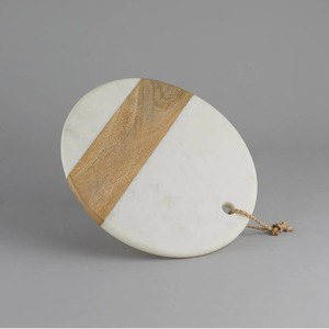 New Design Round <b>Shape</b> Marble and Acacia Wood Cutting Board Chopping <b>Blocks</b> From BELLADEC INTERNATIONAL - Product Image 5