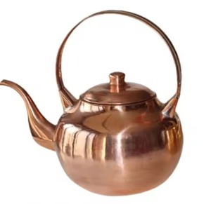Elegant Metal <b>Tea</b> Coffee Kettle <b>Pot</b> Water Heating Kettle for Home Kitchen Dining Table Use - Product Image 3