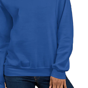 2026 Custom Women Oversized Crew Neck Sweatshirt 100% Cotton Heavyweight <b>Fleece</b> Pullover OEM ODM Plain Blank Casual Streetwear - Product Image 2