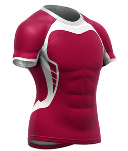 Custom <b>Printed</b> Athletic Wear T Shirt Men Running Gym Fitness Apparel - Product Image 2