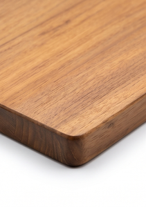 Planche à découper rectangulaire en teck massif de qualité supérieure, écologique, antibactérienne, ustensiles de cuisine, couteau en acier inoxydable - Product Image 6