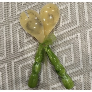 American Style Food Grade Resin <b>Salad</b> Server Set Rio Bubble Handle Durable Flow Resin <b>Salad</b> <b>Spoon</b> Kitchen Utensils Serving Tools - Product Image 1