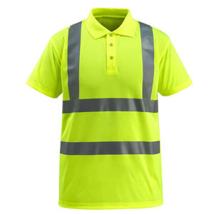 Camiseta Polo de Seguridad Reflectante de Alta Visibilidad Personalizada para Trabajo de Construcción 2026 para Hombre - Product Image 1
