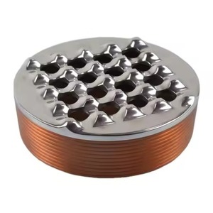 Aluminium Made Black Cigarette <b>Ashtray</b> For Office Livingroom Table Top Ash Containing Use Metal <b>Ashtray</b> & Container - Product Image 4