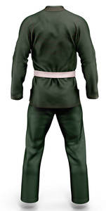Training Ready BJJ Gi Uniform Soft Cotton Weave Reliable Kimono Pattern Essential Sport Jiu Jitsu Apparel Basic BJJ Gi Uniform - Product Image 6