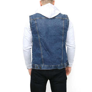 Chaqueta Vaquera para Hombre, Nueva Colección 2025, Alta Calidad, Venta al Por Mayor, Chaqueta Vaquera Personalizada Lavada, Chaquetas Vaqueras Personalizadas para Hombre - Product Image 3