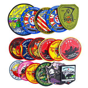 Parches Tácticos Bordados Personalizados con Revestimiento de Velcro - Product Image 6