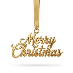 Premium Metal Christmas Hanging <b>Tree</b> <b>Ornament</b> Custom Holiday Decoration Personalized Gift Souvenir - Product Image 3