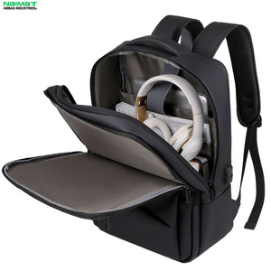 Unisex Large Capacity Business Leisure Travel Backpack USB Charging Port Waterproof Laptop Compartment for Outdoor Daily Use - Product Image 3