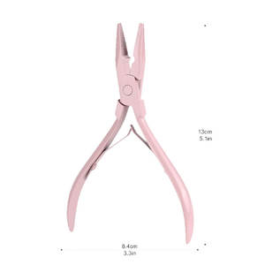 Pince à soudure à ruban de kératine en acier inoxydable pour extensions de cheveux, outils d'extension de cheveux en vente à bas prix - Product Image 2