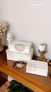 Caja con incrustaciones de hueso, caja artística hecha a mano para joyería, regalos, accesorios, adornos y decoración interior del hogar de primera calidad - Product Image 6