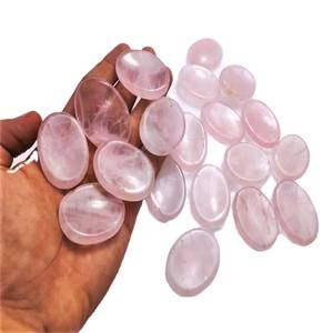 Pierres de méditation en quartz rose faites à la main en gros, pierres naturelles Feng Shui, artisanat en cristal, pierres de Reiki, minéraux et gemmes - Product Image 4