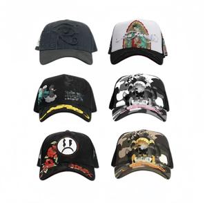 2510 Custom Wholesale Logo New Plain Sports OEM Cotton Snapback Baseball Embroidery Logo 6 Panel Fitted <b>Hats</b> <b>Caps</b> - Product Image 3