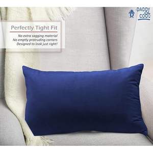 Juego de Almohadas con Fundas de 16x24 Pulgadas, Cojines Rellenos de Microfibra Suave para Sofá, Cama y Sala de Estar, Juego de 2 Almohadas Decorativas - Product Image 2