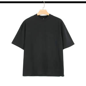 Promoción: Camisetas Clásicas de Manga Corta para Hombre, 180 g/m², 100% Algodón, Cuello Redondo, Corte Regular, Tejido de Punto, Secado Rápido, Estilo Casual de Verano - Product Image 3