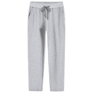 Men's Maroon Cargo Sweatpants Elastic Waist Drawstring Casual Joggers With Side Pockets Midweight Knitted Autumn Wear - Product Image 5