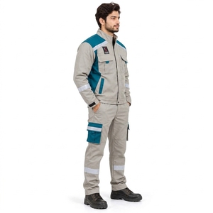 Uniforme de sécurité professionnel, vêtements de travail haute visibilité réfléchissants, tissu durable, respirant, coupe confortable, OEM - Product Image 4