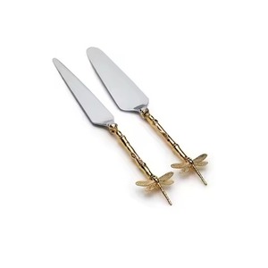 Colección Premium de Servidores de Pastel para Recepciones, Elegantes Utensilios de Servicio de Metal - Product Image 3
