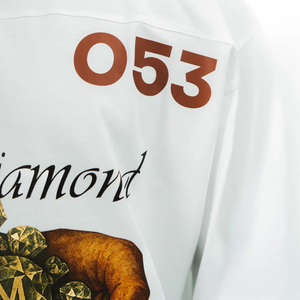 เสื้อยืดคอตตอนพิมพ์ลายกราฟฟิตี DTF ทรงหลวม สไตล์คลาสสิก พิมพ์ลายสำหรับผู้ชาย เสื้อยืดแนวสตรีทแฟชั่นทรงบ็อกซี่ โอเวอร์ไซส์ - Product Image 4