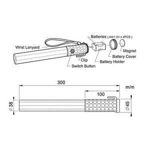 [Handy-Age]-Bâton de circulation à LED (PP0200-017) - Product Image 2