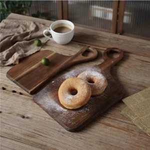 Planche à découper en bois durable avec poignée, bloc à hacher épais, planche de service rectangulaire pour la cuisine, taille personnalisée, certifiée FSC - Product Image 4