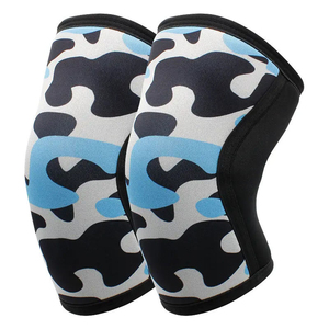 Genouillère de Compression Élastique Haute Performance 7mm pour Musculation, Powerlifting et Cross Fit – Modèle 2026 Personnalisé - Product Image 3