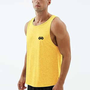 Custom Made Design Breathable Quick Dry Gym <b>Singlet</b> <b>For</b> <b>Men</b> Gym Clothing Workout Wear Cheap Price <b>Men</b> Gym <b>Singlet</b> - Product Image 5