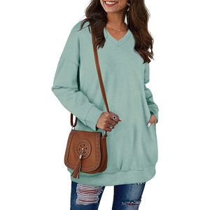 Sudadera de Mujer DYNAMO GEARS OEM, de Felpa Suave, Mezcla de Algodón, Hombros Caídos, Alta Calidad, Cálida para Todas las Temporadas - Product Image 5
