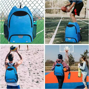 Sac de sport professionnel personnalisé pour le basketball, idéal pour les uniformes, les chaussures, les accessoires et les voyages d'équipe - Product Image 4