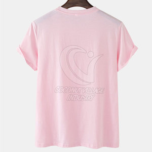Camiseta de hombre 100% algodón, estampada, de corte holgado, manga corta, precio bajo, transpirable y ligera. - Product Image 2