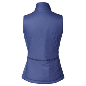 Gilet matelassé sans manches pour femme avec doublure polaire épaisse, fermeture éclair et boutons, manteau d'hiver chaud, vêtement d'extérieur - Product Image 6