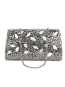 Bolso de mano metálico elegante, suministro directo de fábrica, para bodas y eventos formales, suministro mundial desde India por HF CRAFTS - Product Image 2