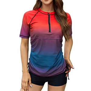 Camiseta de Compresión de Manga Larga para Mujer, Personalizada de Fábrica, Ajustada, de Poliéster Transpirable, para Entrenamiento de BJJ Jiu Jitsu - Product Image 1