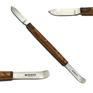 Juego de 5 Espátulas Manuales de Acero Inoxidable para Laboratorio Dental, para Cera y Modelado, Zahle Beale Lecron, Espátula para Alginato y Yeso - Product Image 5