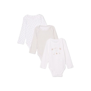 Body de Manga Larga para Bebé, 100% Algodón, Cierre Lateral con Botones a Presión, Diseño Cruzado, Suave y Transpirable - Product Image 2