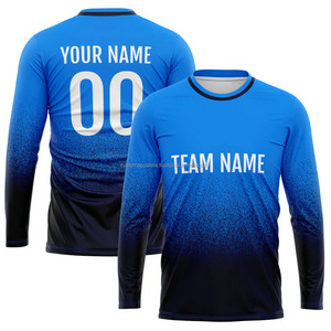 Camisetas de Manga Larga con Impresión por Sublimación de Ropa Personalizada, Pedidos al por Mayor, Personalizadas, Rápidas y Económicas - Product Image 1