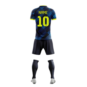 Latest <b>Design</b> Soccer Uniform Jersey Football Soccer Uniform Hot Selling Blank Soccer Uniforms - Product Image 4