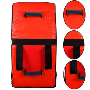 Custom Designed PU Leather Eco-Friendly Durable Kick Shield Muay Thai Karate Taekwondo Focus Pads-High Quality <b>Comfortable</b> - Product Image 6