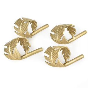 Anillo de Servilleta de Metal Hecho a Mano, Clásico y Duradero, Accesorio para la Mesa, Perfecto para Cenar - Product Image 1