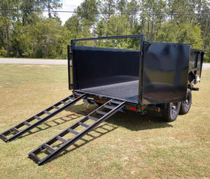 Remolque Volquete Big Tex 7x16 de 7 Toneladas con Laterales Altos 14LP-16, Remolque Volquete Hidráulico de Alta Resistencia para Uso en Construcción, Precio de Fábrica y Calidad Garantizada - Product Image 1