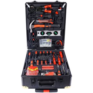 Kit di Attrezzi per Uso Domestico da 969 Pezzi, Set di Riparazione per Casa con 4 Cassetti, Cassetta degli Attrezzi con Ruote - Product Image 3