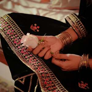 2PC Embroidered Velvet <b>Suit</b> <b>Jacket</b> PW4250 - Product Image 2