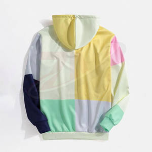 Sudaderas con capucha para hombre, sudaderas con capucha con estampado para hombre, sudaderas con capucha personalizadas de gran tamaño, 100% algodón, sudaderas con capucha gruesas para hombre - Product Image 2