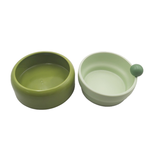 Wholesale 2-in-1 Stackable Ceramic Pet Bowl Elevated Dog <b>Cat</b> <b>Feeder</b> Neck Guard - Product Image 2
