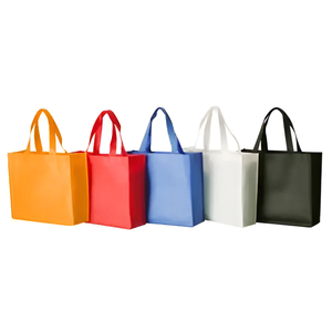 Sac fourre-tout réutilisable en PP non tissé, fabriqué en usine, avec un design de t-shirt imprimé personnalisé élégant pour les courses et les cadeaux - Product Image 2