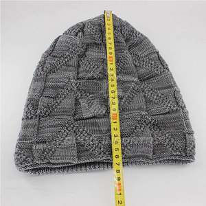 Custom Beanie <b>Hats</b> Soft Knitted <b>Hat</b> Breathable Warm <b>Winter</b> Headwear Casual Daily Outdoor Wear - Product Image 4