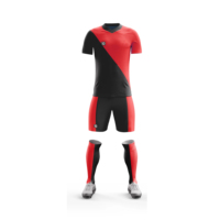 Grosir Jersey Sepak Bola Unisex Kustom Musim Baru 2026, Seragam Olahraga Lengan Pendek Set Cetak