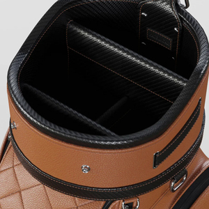 Bolsas de Golf de Cuero Personalizadas al Por Mayor con su Propio Diseño, Bolsas de Golf de Cuero Teñidas Lisas Personalizadas al Precio Más Bajo - Product Image 4