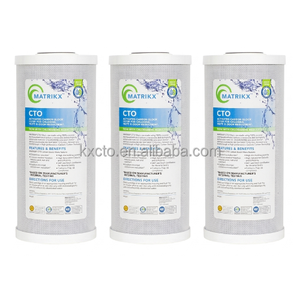 ไส้กรองน้ำคาร์บอนบล็อกจากเปลือกมะพร้าวแท้ 100% ขนาด 10 นิ้ว - Product Image 1
